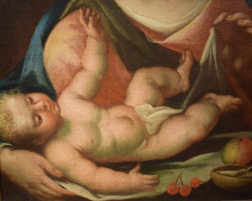 Vierge à l'Enfant - Italie Émilie début du XVIIe - Romano Ischia